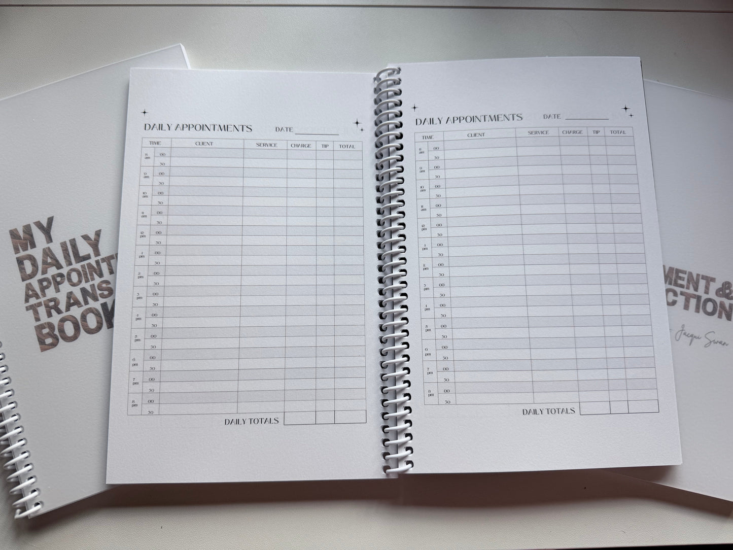 *Daily Appointment & Transaction Book*