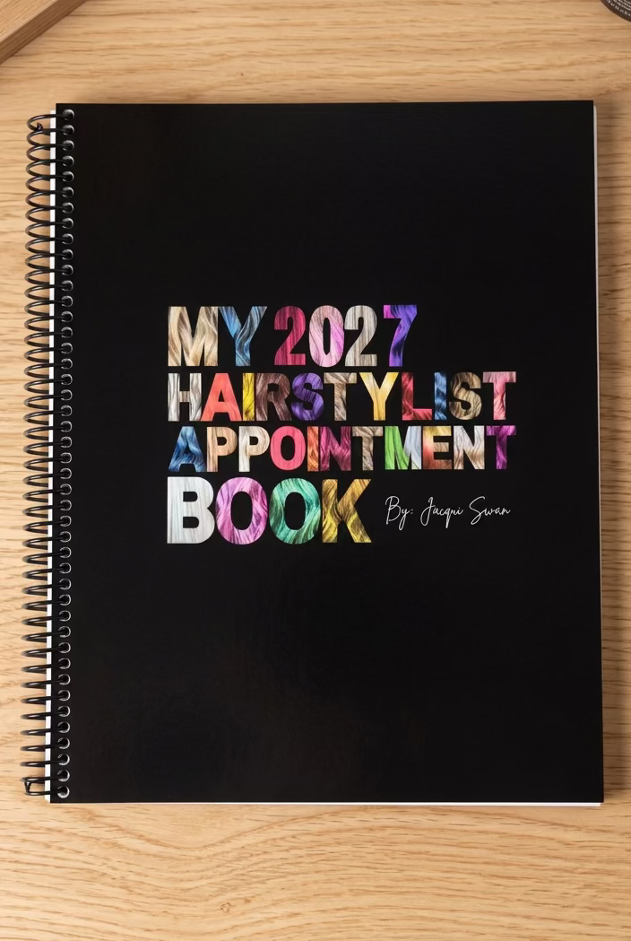 My 2027 Hairstylist Appointment Book