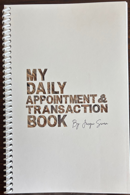 Daily Appointment & Transaction Book