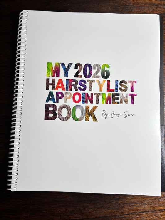 My 2026 Hairstylist Appointment Book