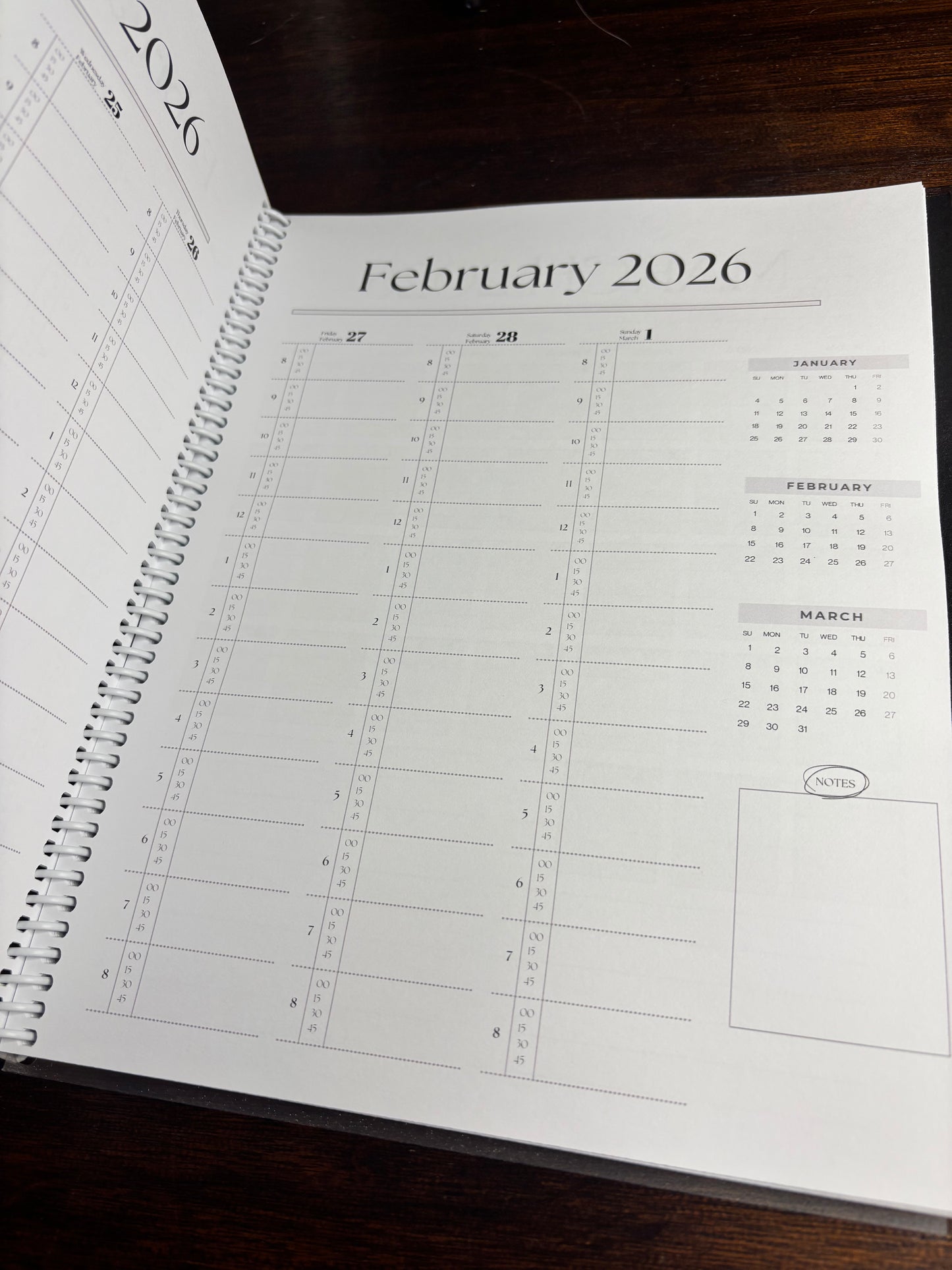 My 2026 Hairstylist Appointment Book