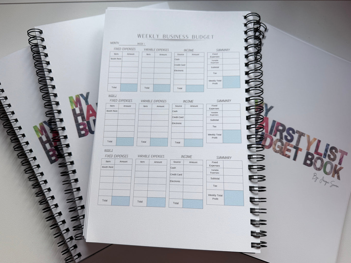 *My Hairstylist Budget Book* 📚 Salon Pack!