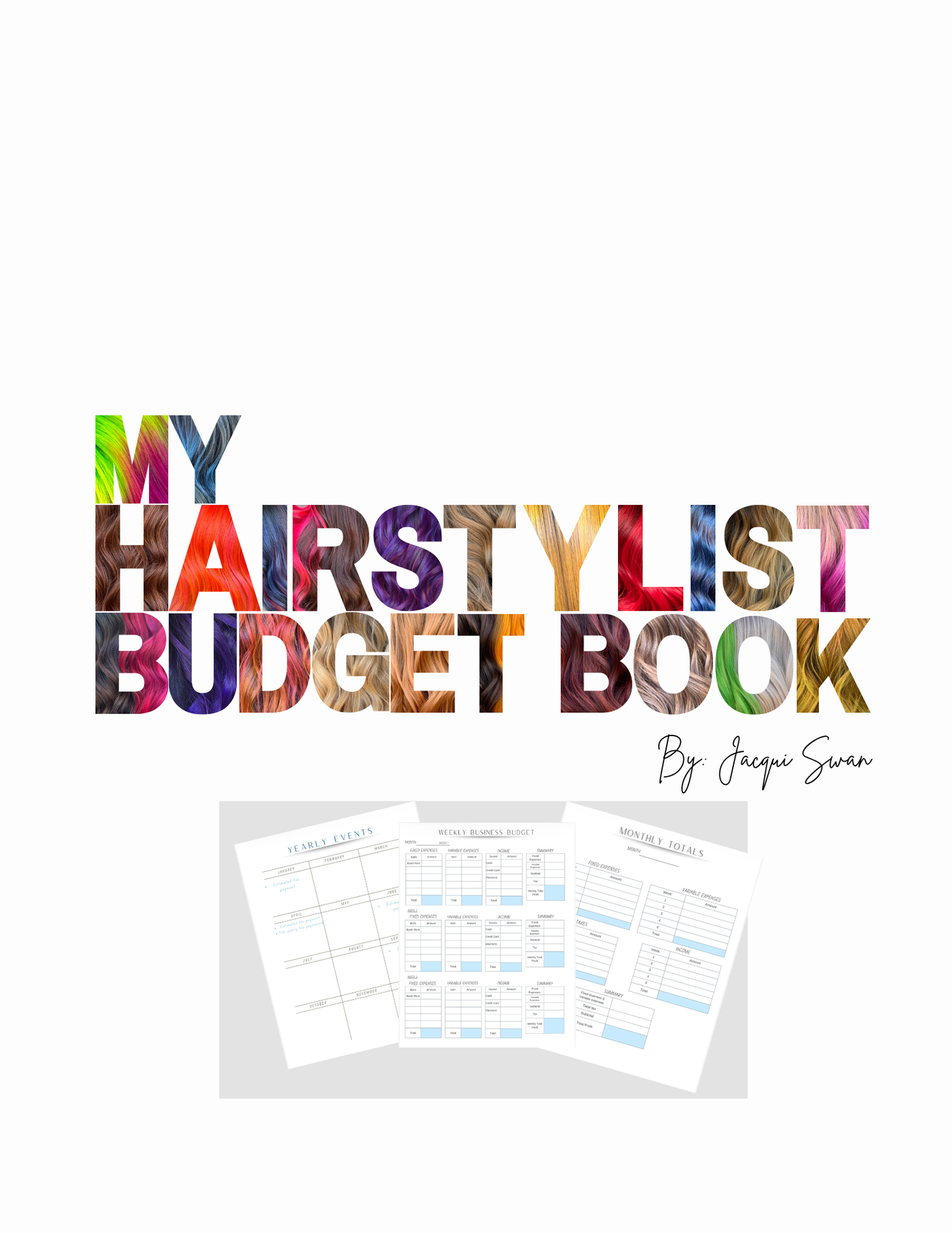 *My Hairstylist Budget Book*
