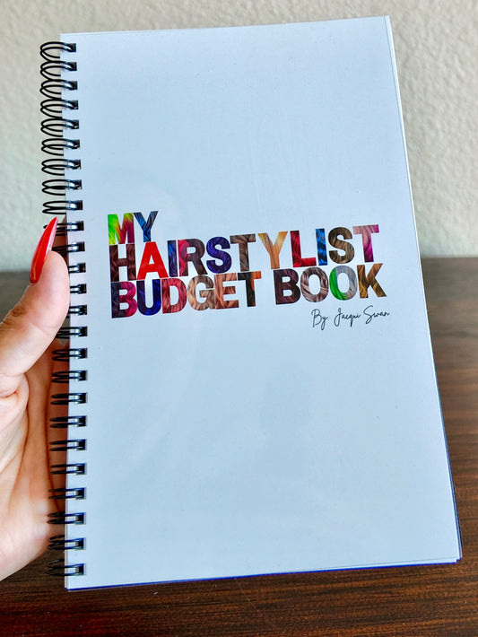 *My Hairstylist Budget Book*